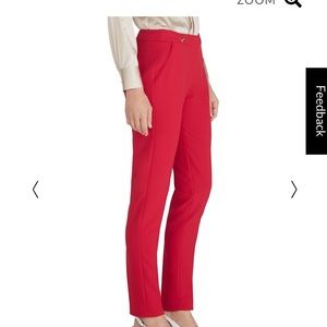 Read soft drape tapered ankle pants